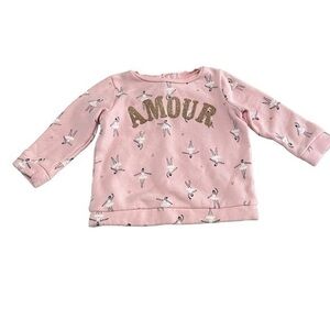 Carters Amour Bellerina Bling Sweatpants 12 months